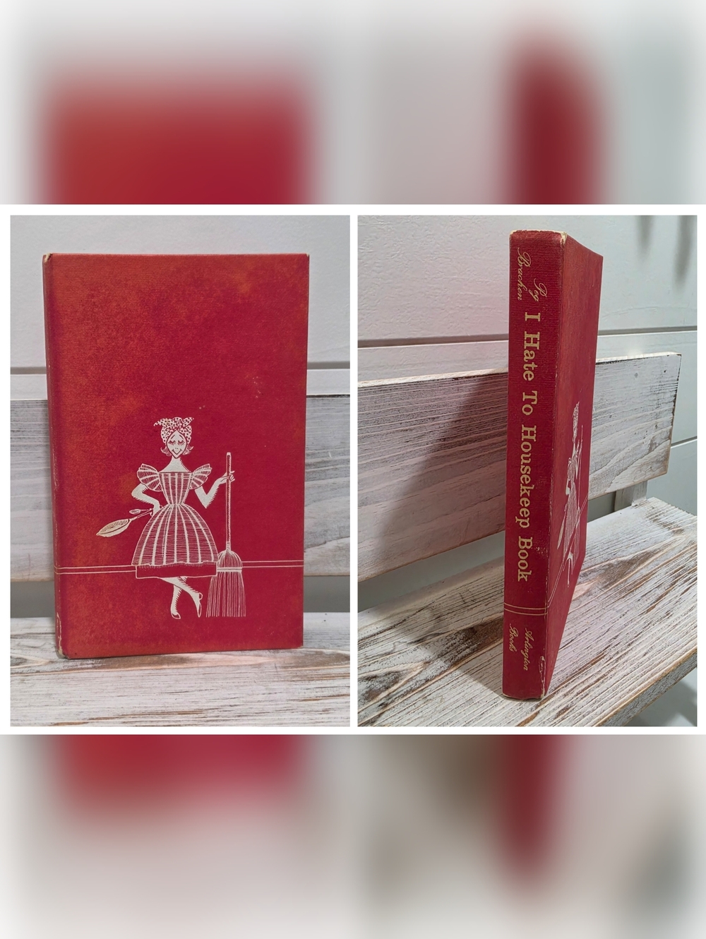 1963 "I hate Housekeeping" Hardcover Book